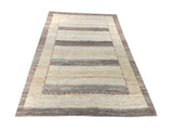 15203-Lori Gabbeh Hand-Knotted/Handmade Persian Rug/Carpet Tribal/Nomadic/Authentic/ Size: 9'7"x 6'7"/ 292cm x 201cm