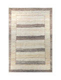 15203-Lori Gabbeh Hand-Knotted/Handmade Persian Rug/Carpet Tribal/Nomadic/Authentic/ Size: 9'7"x 6'7"/ 292cm x 201cm