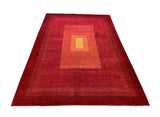 15080 - Lori Persian Hand-knotted Authentic/Nomadic/Tribal Gabbeh / Size: 9'6" x 6'9"/ 290cm x 206cm