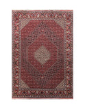 15044 - Bidjar Persian Hand-knotted Authentic/Traditional Carpet/Rug/ Size: 9'9" x 6'10"