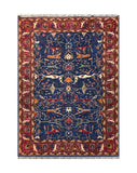 22504 - Chobi Ziegler Hand-Knotted/Handmade Afghan Rug/Carpet Traditional/Authentic/Size: 9'6" x 6'9"/ 290cm x 206cm