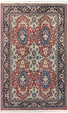 15274-Sarough Hand-Knotted/Handmade Persian Rug/Carpet Traditional Authentic/ Size: 9'5"x 6'10"/ 287cm x 208cm