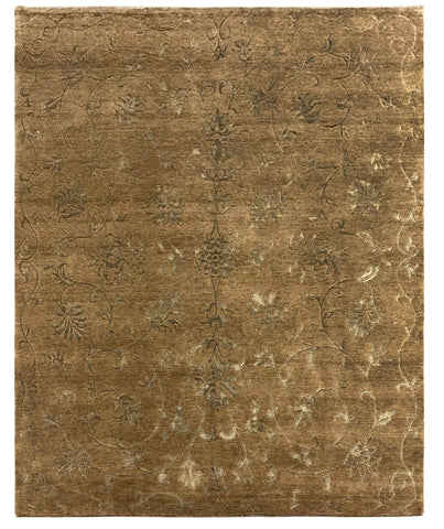 19859- Royal Chobi Ziegler Hand-Knotted Afghan Rug/Carpet Traditional/Authentic/ Size: 9'8" x 7'9"/ 295cm x 236cm