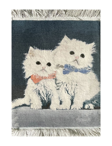 15590-Tabriz Hand-Knotted/Handmade Persian Rug/Carpet Traditional/Authentic/ Size: 1'7" x 1'2"/48cm x 36cm