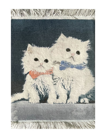 15590-Tabriz Hand-Knotted/Handmade Persian Rug/Carpet Traditional/Authentic/ Size: 1'7" x 1'2"/48cm x 36cm