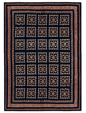 19985-Lori Gabbeh Hand-Knotted/Handmade Persian Rug/Carpet Tribal/Nomadic Authentic/ Size: 11'8" x 8'4"/ 356cm x 254cm