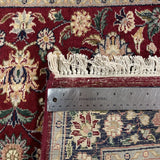 25628- Sarough Handmade/Hand-Knotted Persian Rug/Traditional/Carpet Authentic/Size: 2'11" x 2'1"/89cm x 64cm