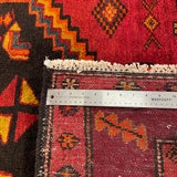25659-Hamadan Hand-Knotted/Handmade Persian Rug/Carpet Traditional Authentic/ Size: 7'3" x 4'11"/221cm x 150cm