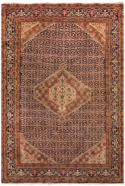 25633-Ardebil Hand-Knotted/Handmade Persian Rug/Carpet Traditional/Authentic/ Size: 9'7"x 6'5"/292cm x 196cm
