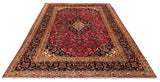 25582-Kashan Hand-Knotted/Handmade Persian Rug/Carpet Traditional/Authentic/Size: 9'6" x 6'7"/290cm x 201cm