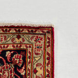 25582-Kashan Hand-Knotted/Handmade Persian Rug/Carpet Traditional/Authentic/Size: 9'6" x 6'7"/290cm x 201cm