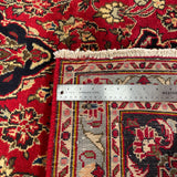 25582-Kashan Hand-Knotted/Handmade Persian Rug/Carpet Traditional/Authentic/Size: 9'6" x 6'7"/290cm x 201cm