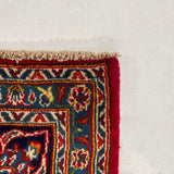 25580-Kashan Hand-Knotted/Handmade Persian Rug/Carpet Traditional/Authentic/Size: 9'9" x 6'6"/297cm x 198cm