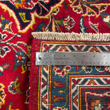 25580-Kashan Hand-Knotted/Handmade Persian Rug/Carpet Traditional/Authentic/Size: 9'9" x 6'6"/297cm x 198cm