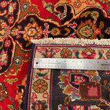 25561-Mashad Hand-Knotted/Handmade Persian Rug/Carpet Traditional Authentic/ Size: 9'4" x 6'8"/284cm x 203cm