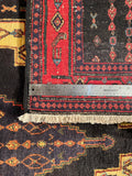24284 - Senneh Hand-Knotted/Handmade Persian Rug/Carpet Traditional/Authentic/Size: 6'2" x 5'1"