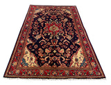 25650-Hamadan Hand-Knotted/Handmade Persian Rug/Carpet Traditional Authentic/ Size: 7'0" x 4'4"/213cm x 132cm
