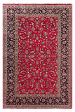 25749-Kashan Hand-Knotted/Handmade Persian Rug/Carpet Traditional/Authentic/Size: 10'0" x 6'6"/305cm x 198cm