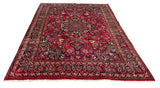 25773-Mashad Hand-Knotted/Handmade Persian Rug/Carpet Traditional Authentic/ Size: 9'3" x 6'4"/282cm x 193cm