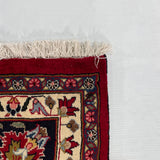 25780-Mashad Hand-Knotted/Handmade Persian Rug/Carpet Traditional Authentic/ Size: 9'7" x 6'7"/292cm x 201cm