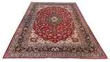 25783-Mashad Hand-Knotted/Handmade Persian Rug/Carpet Traditional Authentic/ Size: 9'7" x 6'6"/292cm x 198cm