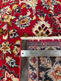 25785- Isfahan Persian Hand-Knotted Authentic/Traditional Carpet/wool pile/cotton base/Rug / Size: 10'9" x 7'0"/328cm x 213cm