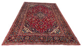 25760-Kashan Hand-Knotted/Handmade Persian Rug/Carpet Traditional/Authentic/Size: 10'1" x 6'5"/307cm x 196cm