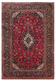 25761-Kashan Hand-Knotted/Handmade Persian Rug/Carpet Traditional/Authentic/Size: 9'9" x 6'6"/297cm x 198cm