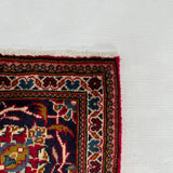 25761-Kashan Hand-Knotted/Handmade Persian Rug/Carpet Traditional/Authentic/Size: 9'9" x 6'6"/297cm x 198cm