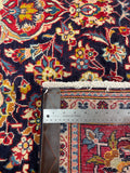 25751-Kashan Hand-Knotted/Handmade Persian Rug/Carpet Traditional/Authentic/Size: 10'3" x 6'8"/312cm x 203cm