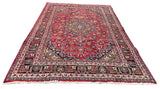 25759-Mashad Hand-Knotted/Handmade Persian Rug/Carpet Traditional Authentic/ Size: 9'5" x 6'6"/287cm x 198cm