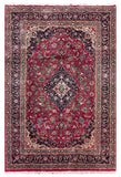 25756-Mashad Hand-Knotted/Handmade Persian Rug/Carpet Traditional Authentic/ Size: 9'10" x 6'6"/300cm x 198cm