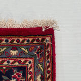 25756-Mashad Hand-Knotted/Handmade Persian Rug/Carpet Traditional Authentic/ Size: 9'10" x 6'6"/300cm x 198cm