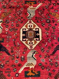 25767- Shiraz Persian Hand-weaved Authentic/Traditional Nomadic/Tribal / Size: 9'9" x 6'6"/297cm x 198cm
