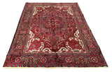 25743-Heriz Hand-Knotted/Handmade Persian Rug/Carpet Traditional/Authentic/ Size/: 6'6" x 4'11"/198cm x 150cm