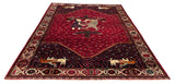 26082- Shiraz Hand-Knotted/Handmade Persian Rug/Carpet Tribal/Nomadic Authentic/ Size: 9'9" x 7'1"/297cm x 216cm