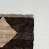 26001- Kelim Hand-Woven/Flat Weaved/Handmade Afghan /Carpet Tribal/Nomadic Authentic/Size: 9'9" x 6'9"/297cm x 206cm