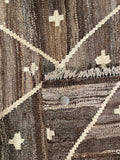 25996- Kelim Hand-Woven/Flat Weaved/Handmade Afghan /Carpet Tribal/Nomadic Authentic/Size: 10'0" x 8'0"/305cm x 244cm