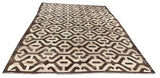 25995- Kelim Hand-Woven/Flat Weaved/Handmade Afghan /Carpet Tribal/Nomadic Authentic/Size: 11'9" x 8'6"/358cm x 259cm