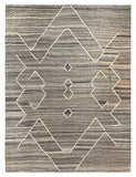 25998- Kelim Hand-Woven/Flat Weaved/Handmade Afghan /Carpet Tribal/Nomadic Authentic/Size: 11'5" x 8'8"/348cm x 264cm