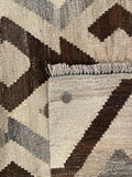 25992- Kelim Hand-Woven/Flat Weaved/Handmade Afghan /Carpet Tribal/Nomadic Authentic/Size: 11'6" x 8'8"/351cm x 264cm