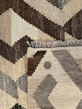 25993- Kelim Hand-Woven/Flat Weaved/Handmade Afghan /Carpet Tribal/Nomadic Authentic/Size: 11'4" x 8'9"/345cm x 267cm