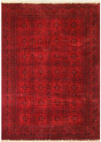 23341- Royal Khal Mohammad Hand-Knotted/Handmade Afghan Rug/Carpet/Traditional/Authentic/Size: 10'0" x 6'8"