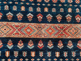 25013- Chobi Ziegler Afghan Hand-Knotted Contemporary/Traditional/Size: 9'3" x 6'8"/282cm x 203cm