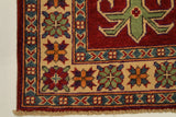 22789 - Kazak Afghan Hand-knotted Contemporary/Nomadic/Tribal Carpet/Rug/Size: 3'1" x 1'11"