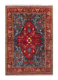 25012- Chobi Ziegler Afghan Hand-Knotted Contemporary/Carpet/Traditional/Size: 10'1" x 6'8"/307cm x 203cm