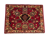 24391- Kashan Handmade/Hand-Knotted Persian Rug/Traditional/Carpet Authentic/ Size: 2'2" x 1'8"