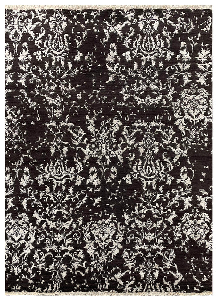 24850- Royal Vasighi Hand-Knotted/Handmade Indian Rug/Carpet Modern Authentic / Size: 11'8" x 8'9"/350cm x 236cm