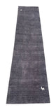 24755- Lori Gabbeh/ Indian Hand-knotted Authentic/Tribal/Nomadic/ Gabbeh / Size: 9'9" x 2'7"