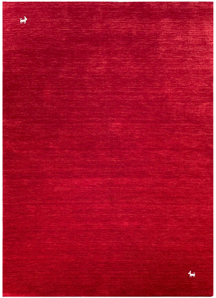 24710- Lori Gabbeh/ Indian Hand-knotted Authentic/Tribal/Nomadic/ Gabbeh / Size: 9'9" x 6'7"/297cm x 201cm